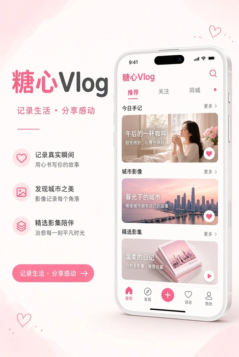 糖心Vlog APP移动端内容服务