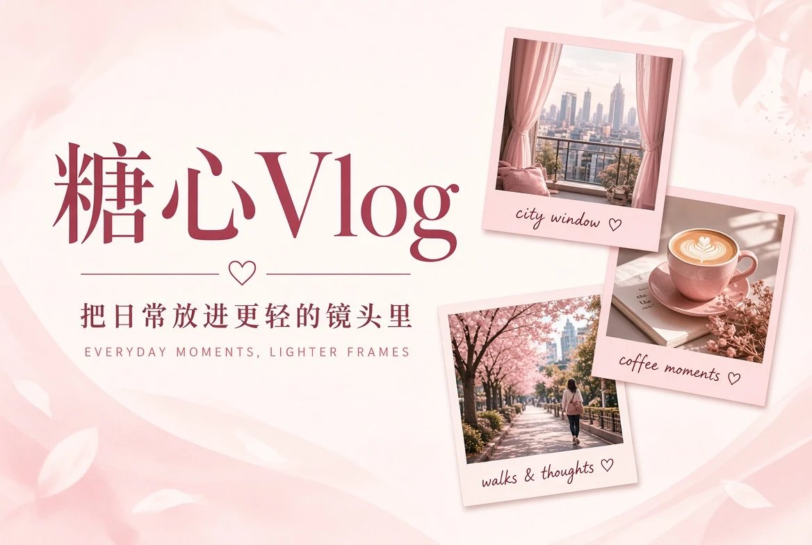 糖心Vlog日常记录封面